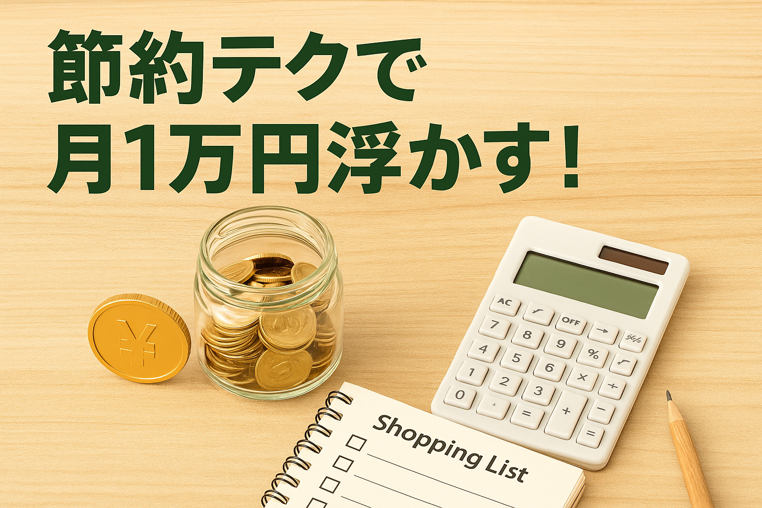まだ知らない?今日からできる節約テク10選|ムリなく月1万円浮かすコツ - 副収入の扉